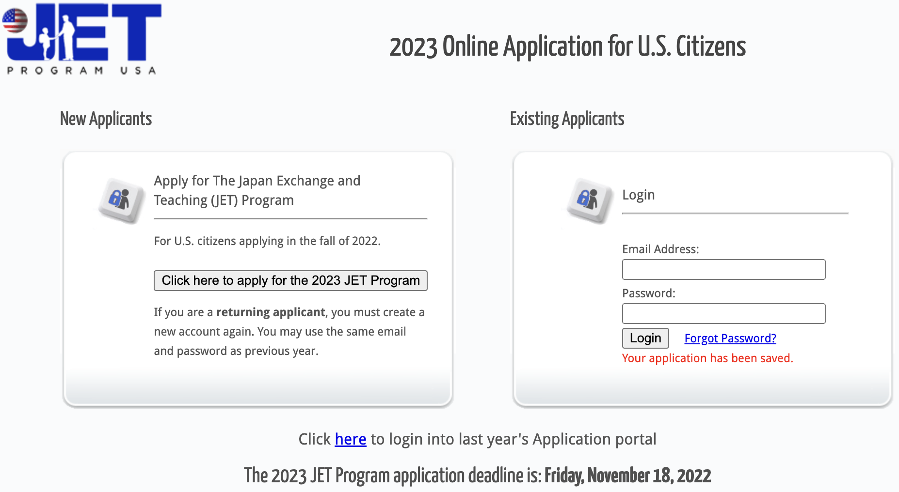 The JET Program Online Application Guide JET Program Guide